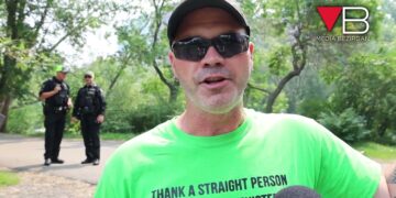 EXCLUSIVE: Man wearing the “Straight Pride” shirt denounces Smith and Poilievre